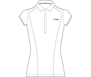 Polo sport femme LINING - Ref 561950