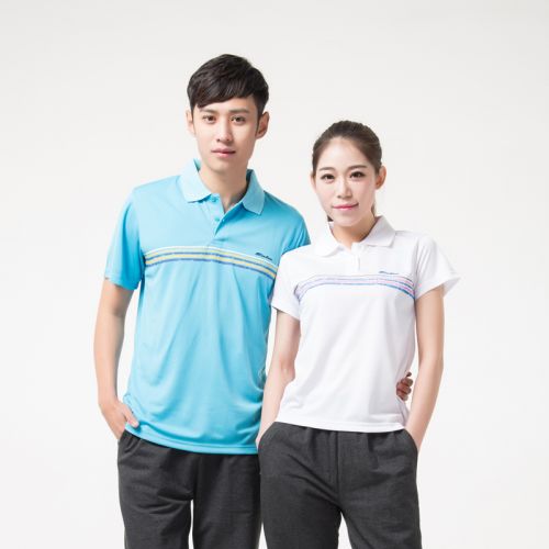 Polo sport homme BROOKS BRS en polyester - Ref 561983