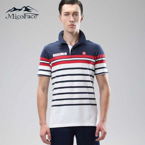 Polo sport homme MICOFACE en coton - Ref 562112