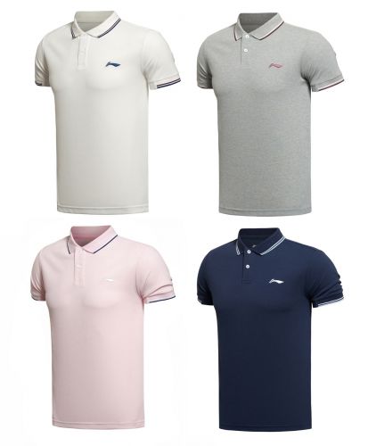  Polo sport homme LINING en coton - Ref 562128