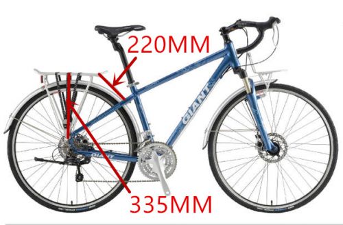 Porte-bagages pour vélo - Ref 2409469