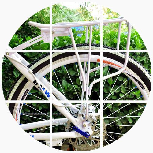 Porte-bagages pour vélo - Ref 2410676