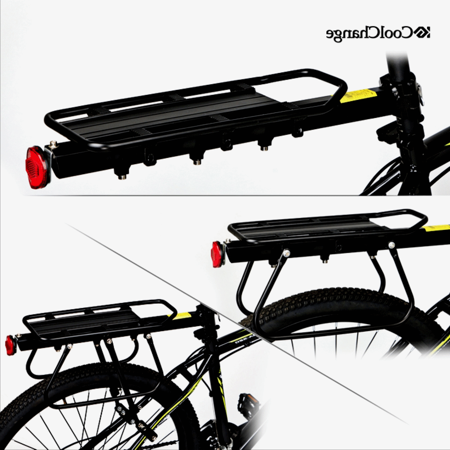 Porte-bagages pour vélo - Ref 2413825