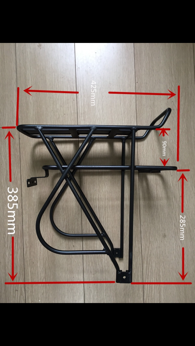Porte-bagages pour vélo - Ref 2413873