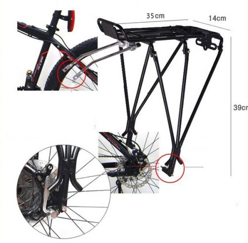 Porte-bagages pour vélo - Ref 2414370