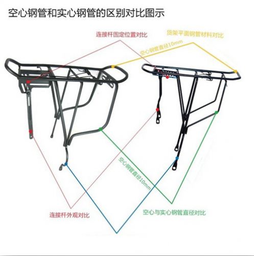 Porte-bagages pour vélo - Ref 2415205