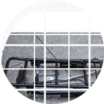 Porte-bagages pour vélo FAXIANZHE - Ref 2424653