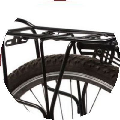 Porte-bagages pour vélo - Ref 2425590