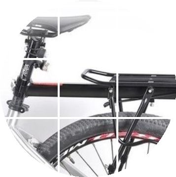 Porte-bagages pour vélo - Ref 2425874