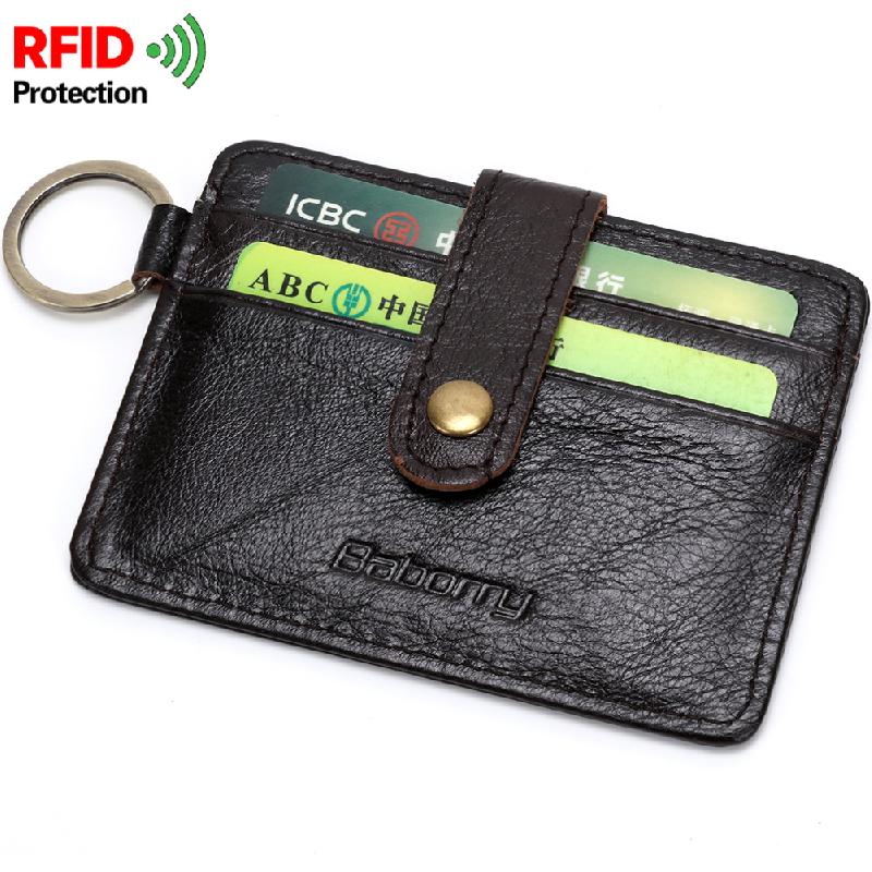 Porte-cartes bancaires avec Protection fréquence RFID - Ref 3423750