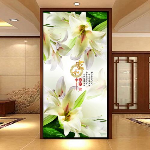 Poster mural géant moderne chinois - papier peint en soie Ref 2450389