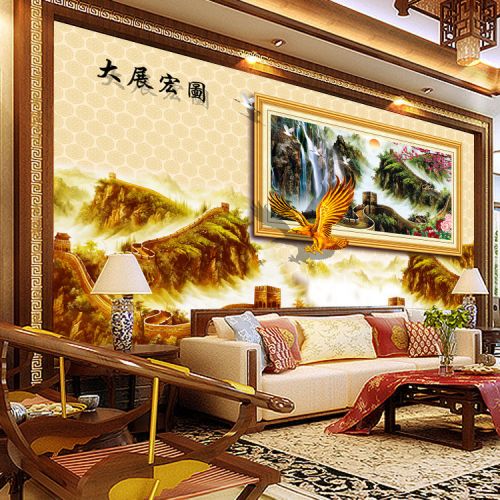 Poster mural géant moderne chinois - Ref 2450524