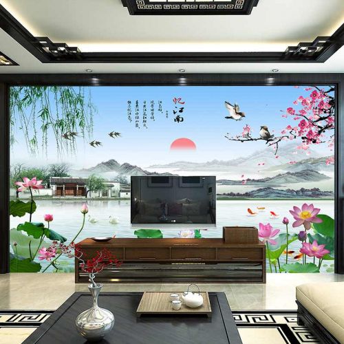 Poster mural géant moderne chinois - Ref 2450556