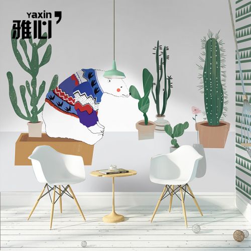 Poster mural géant simple - fond d'écran de broderie Ref 2450640