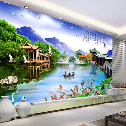 Poster mural géant moderne chinois - Ref 2450729