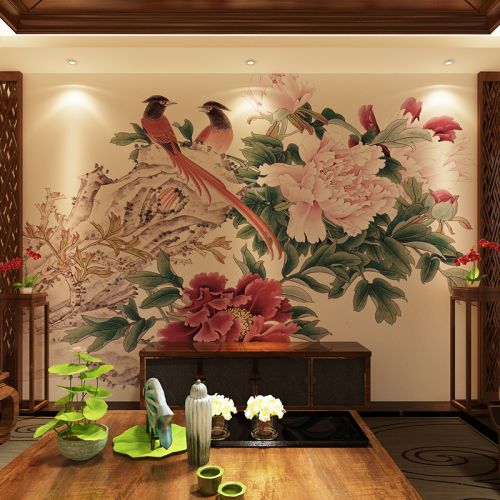 Poster mural géant moderne chinois - Ref 2450765