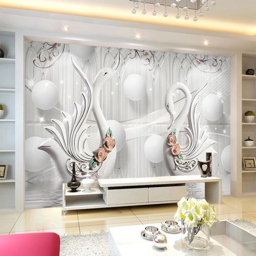 Poster mural géant simple moderne - papier peint en soie Ref 2450839