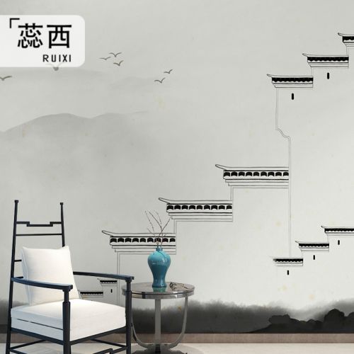 Poster mural géant moderne chinois - Ref 2450854