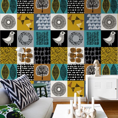 Poster mural géant simple moderne - Ref 2450905