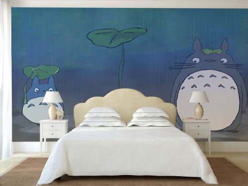 Poster mural géant moderne chinois - fond d'écran de broderie Ref 2451098