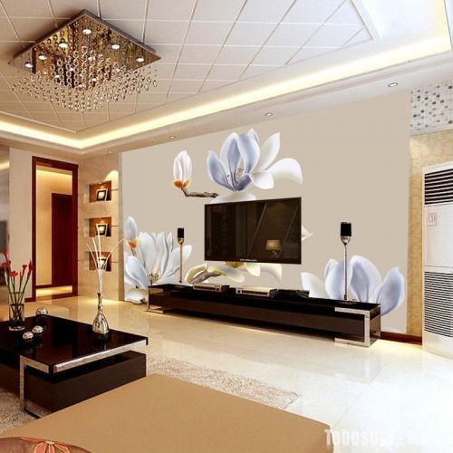 Poster mural géant moderne chinois - papier peint en soie Ref 2451107