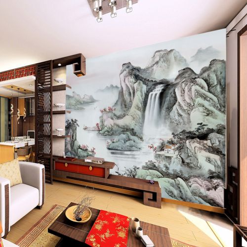 Poster mural géant simple moderne - papier peint en soie Ref 2451108