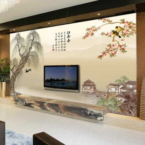 Poster mural géant moderne chinois - Ref 2451394
