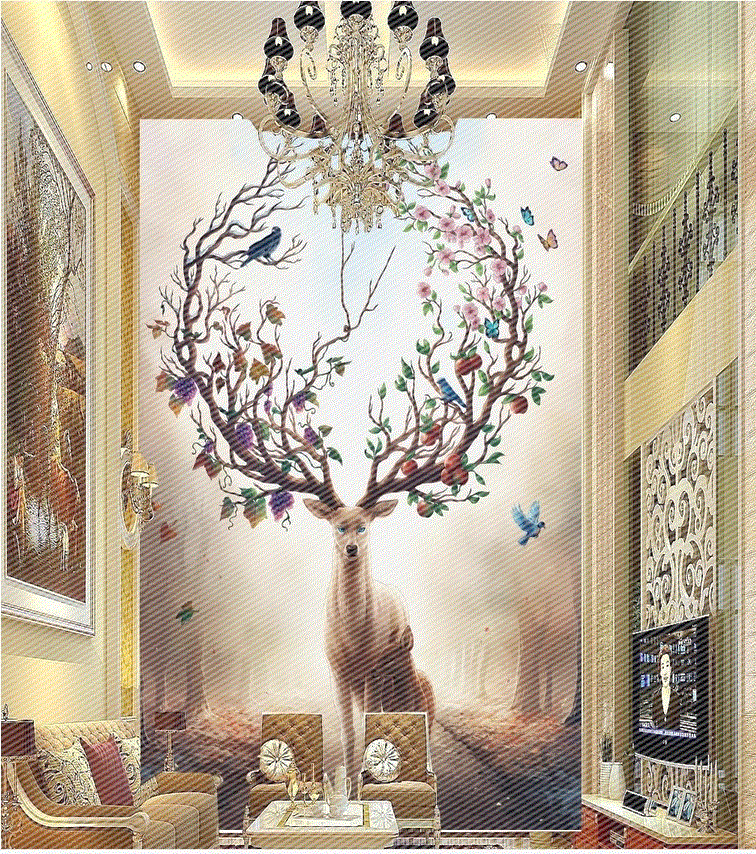 Poster mural géant continental - Ref 2451634