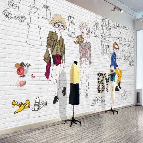 Poster mural géant nostalgie rétro - papier peint en soie Ref 2451730