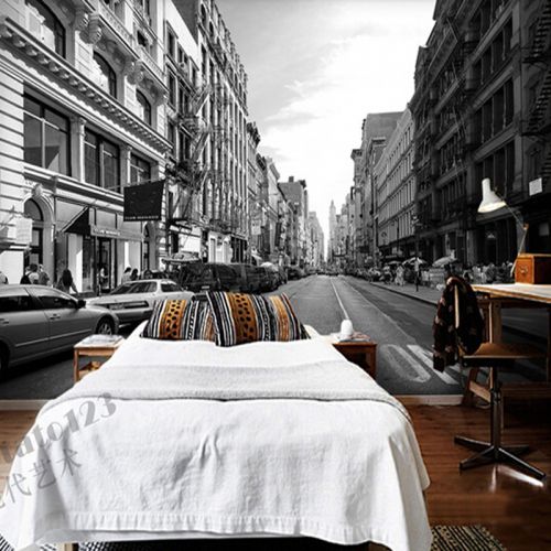 Poster mural géant nostalgie rétro - papier peint en soie Ref 2451772