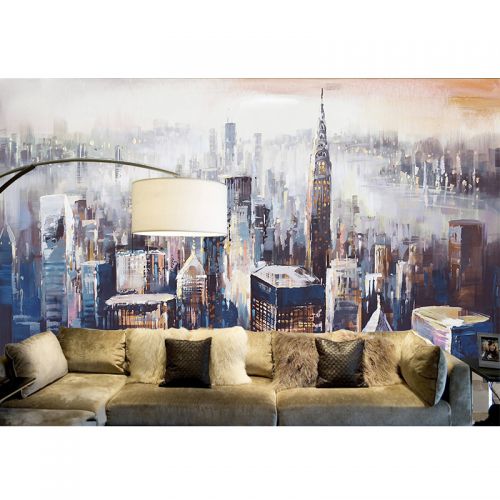 Poster mural géant moderne chinois - papier peint en soie Ref 2451776