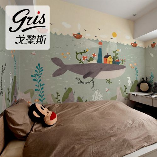 Poster mural géant GRIS - Ref 2452029