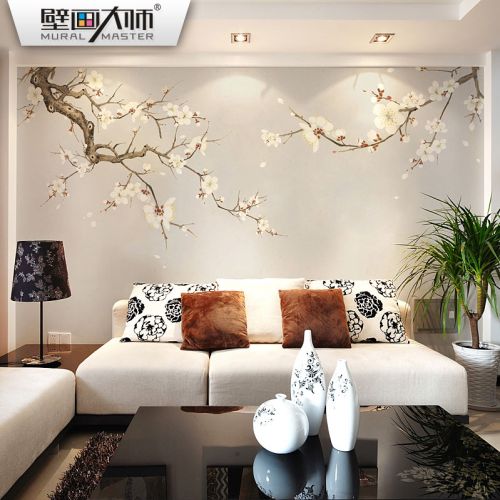 Poster mural géant Classique Ming et Qing - papier peint en soie Ref 2452069