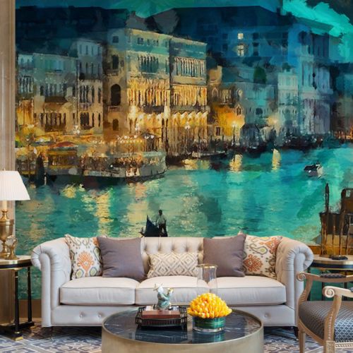 Poster mural géant continental - Ref 2452084