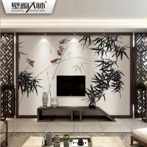Poster mural géant Classique Ming et Qing - papier peint en soie Ref 2452096