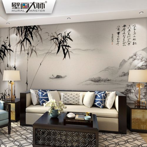 Poster mural géant Classique Ming et Qing - papier peint en soie Ref 2452114