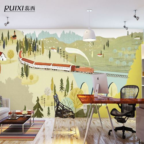 Poster mural géant continental - Ref 2452190