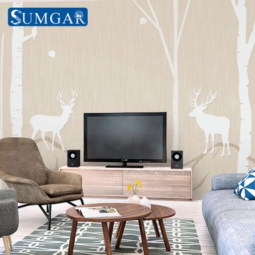 Poster mural géant SUMGAR Europe du Nord - papier peint en soie Ref 2452308
