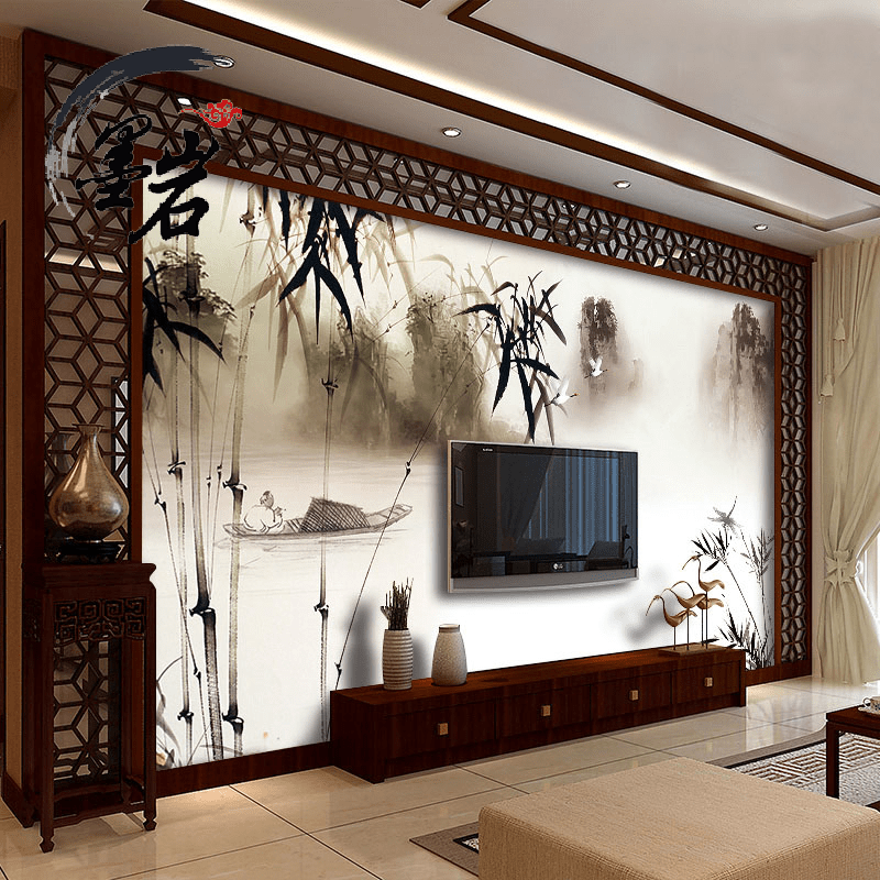 Poster mural 3D géant Classique Ming et Qing - Ref 2452424
