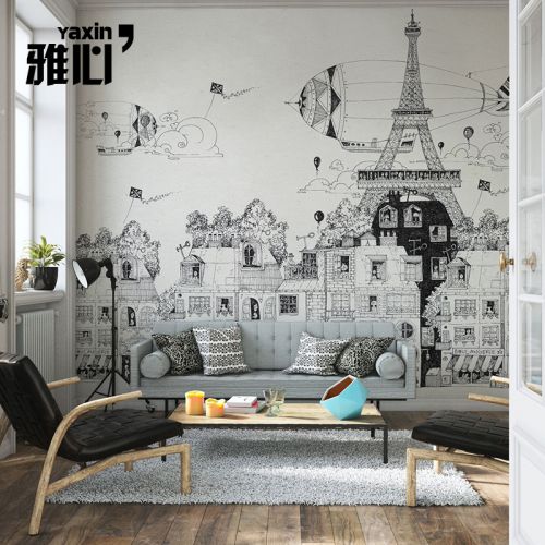 Poster mural géant Europe du Nord - papier peint en soie Ref 2452964