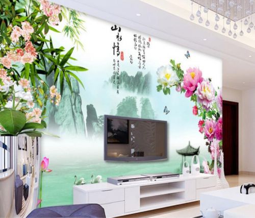 Poster mural géant simple moderne - papier peint en soie Ref 2452978
