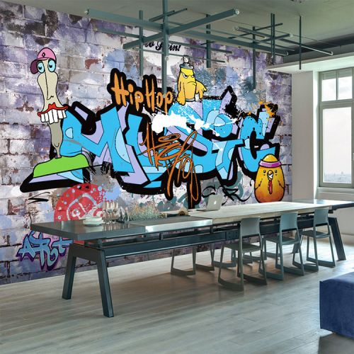 Poster mural géant nostalgie rétro - Ref 2453007