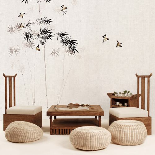 Poster mural géant moderne chinois - Ref 2453036