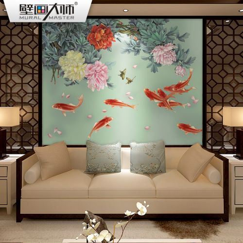 Poster mural géant moderne chinois - Ref 2453044