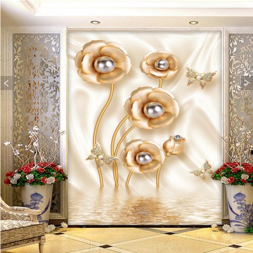 Poster mural géant moderne chinois - papier peint en soie Ref 2453151