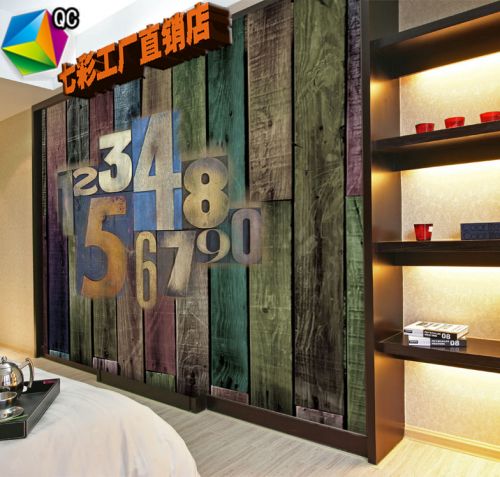 Poster mural 3D géant nostalgie rétro - Ref 2453277