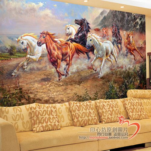 Poster mural géant METTAHOME moderne chinois - Ref 2453493