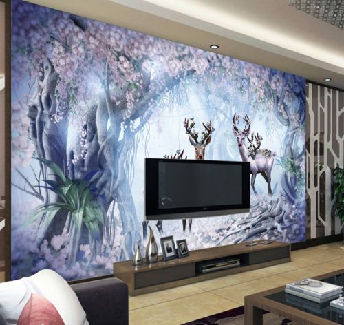 Poster mural géant Europe du Nord - papier peint en soie Ref 2453497