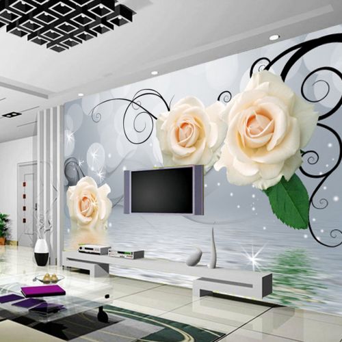 Poster mural géant BEAUTY FOR CENTURY simple moderne - papier peint en soie Ref 2453502