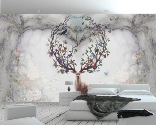 Poster mural géant japonais - papier peint en soie Ref 2453572